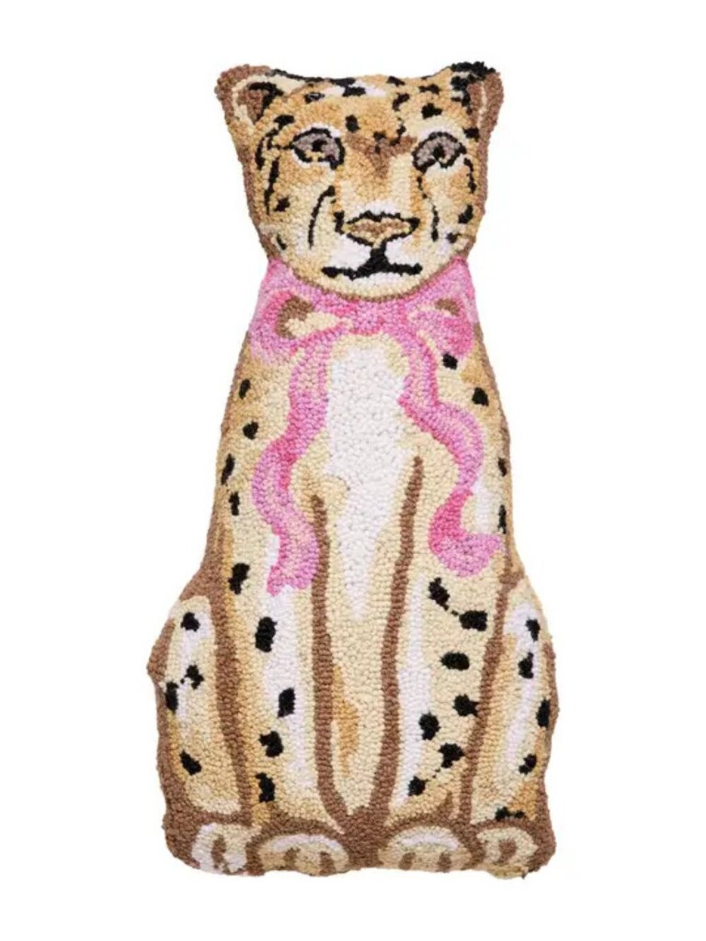 Shaped Leopard Hook Pillow NEW